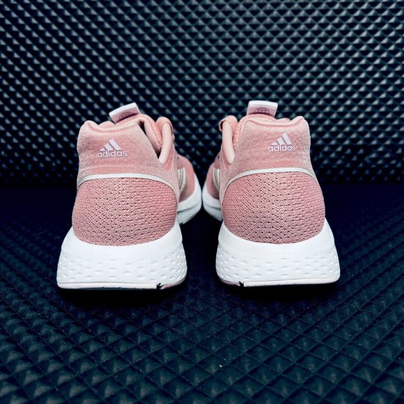 Adidas Edge Lux 5 Pink Women’s Athletic Sneaker Running Shoe #592 - Picture 6 of 12